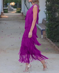 Maya-Off Shoulder elegant dress