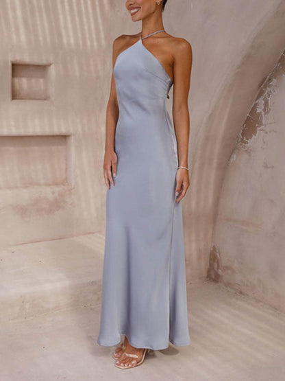 Unique Neckless Stylish Backless Maxi Dresses