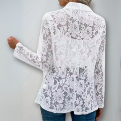 SHEENA - SHEER LACE BLAZER