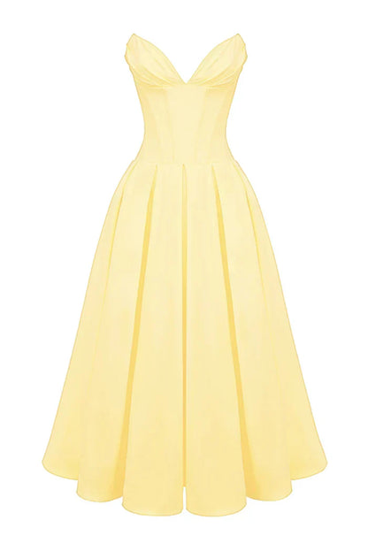 Corset Midi Dress