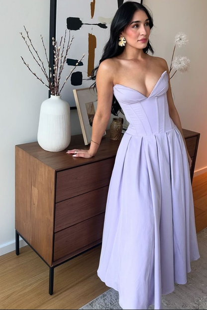 Corset Midi Dress