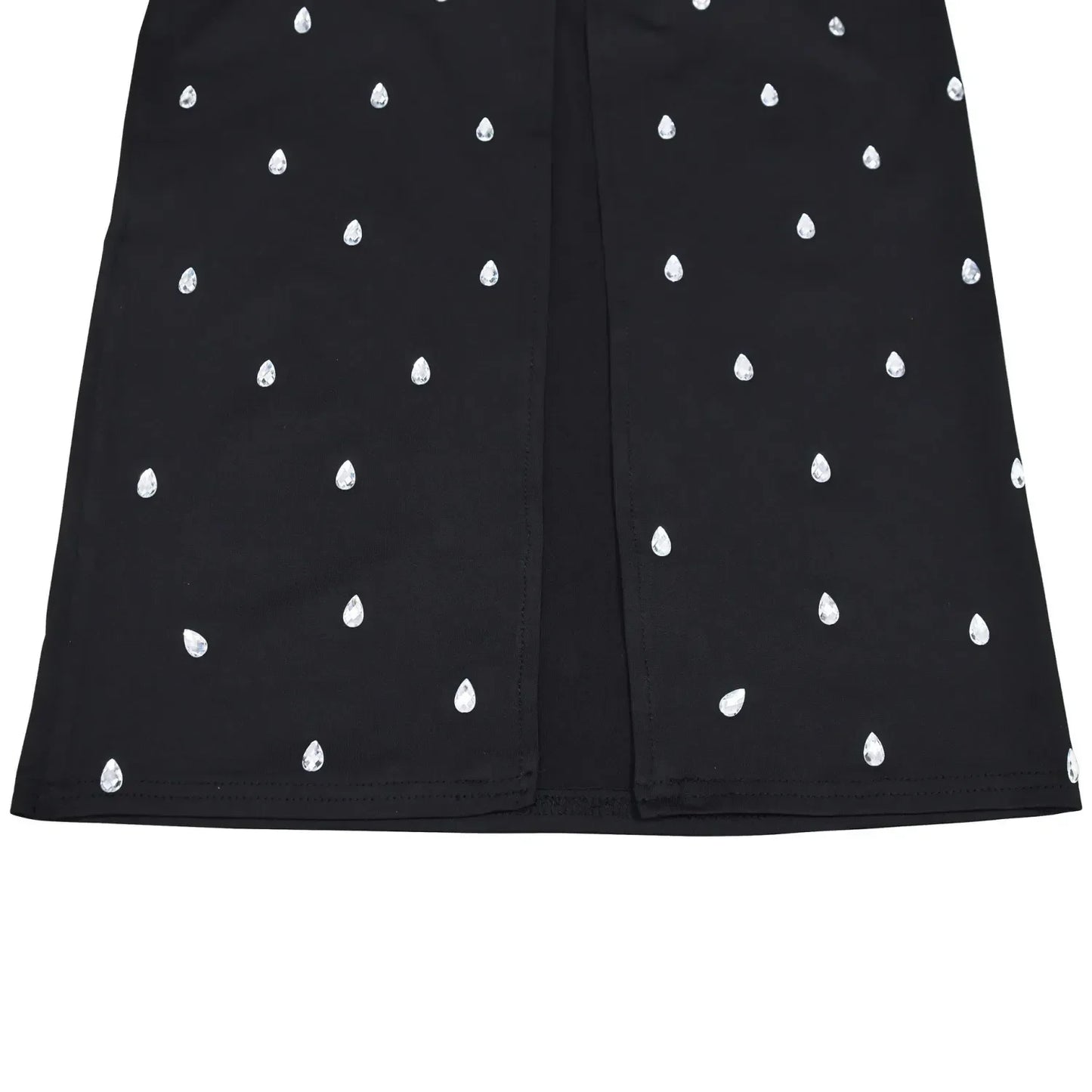 Rhinestone Sleeveless Hip Dress