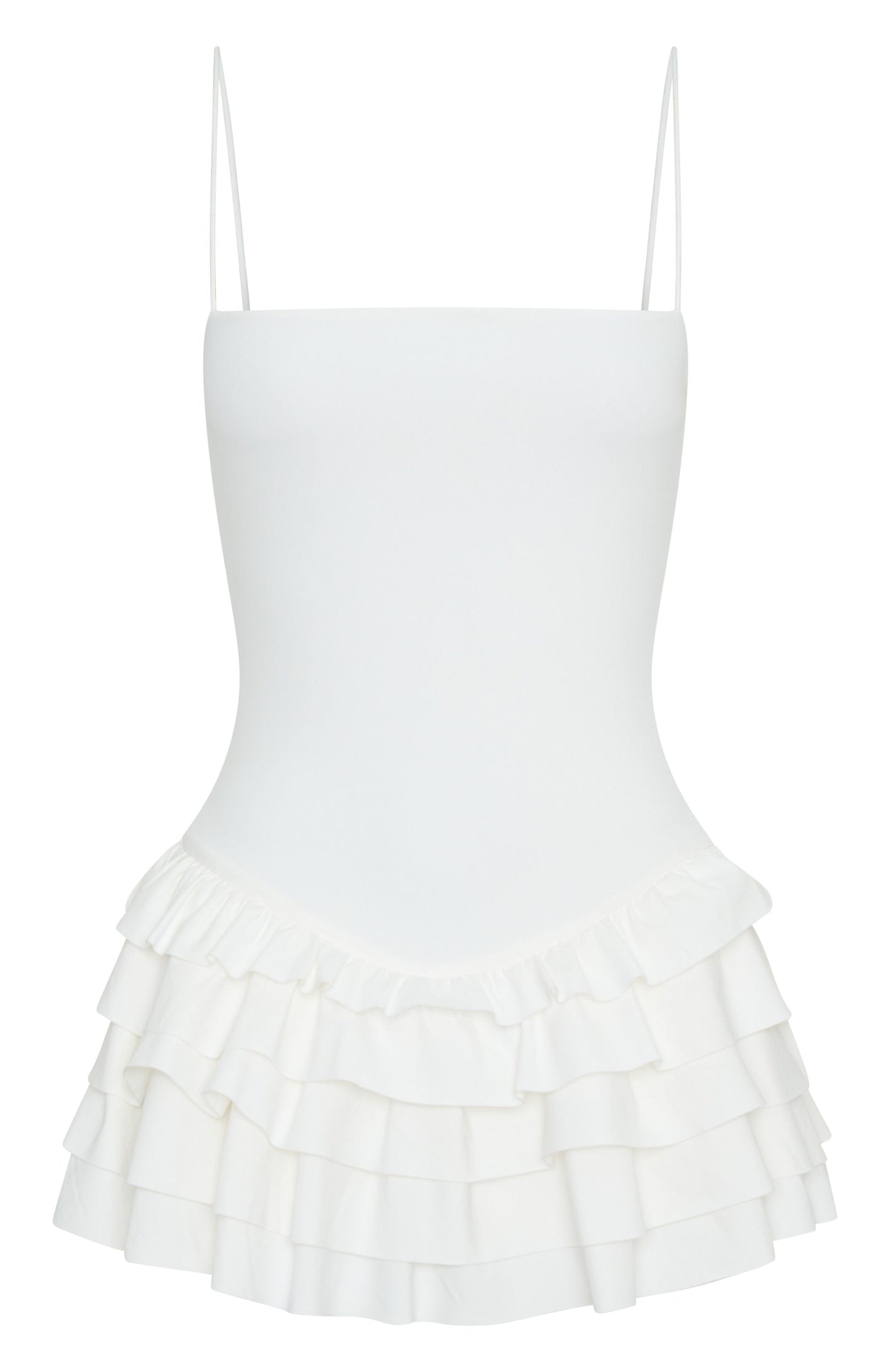 Photo ID Playsuit White