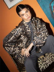 LEOPARD FENNA BOMBER