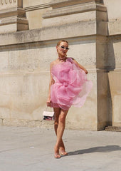 Strapless Short Dress