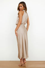 Tiffany | Elegant Satin Dress