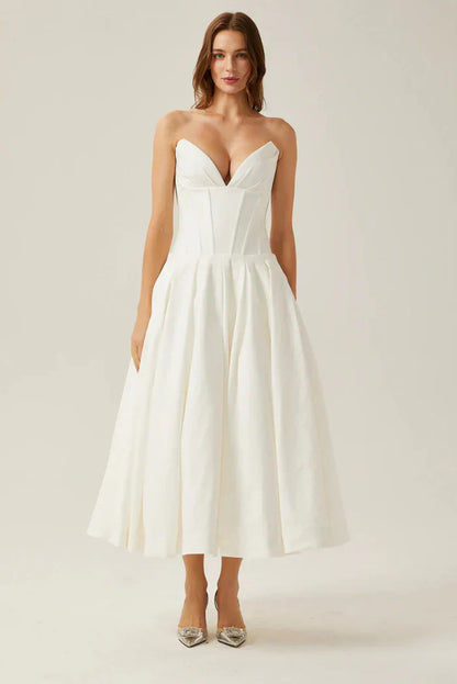 Corset Midi Dress