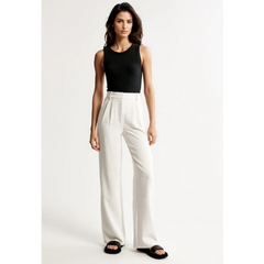 MERILYN - TAPERED WIDE LEG TROUSERS