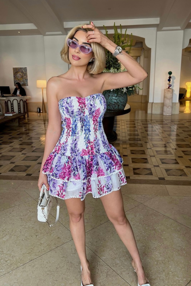 Bubblegum Short Dress