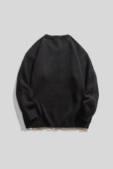 Layered Mountain Graphic Relaxed Sweater