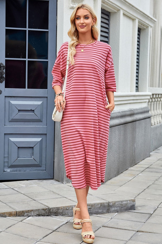 Lovelet StripeEase Midi Dress