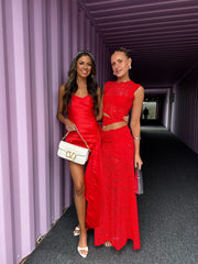 BATHSHEBA - ELEGANT LACE TOP AND BOTTOM