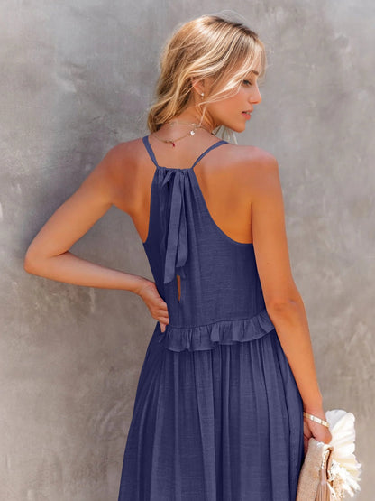 Seravelle CascadeBloom Maxi Dress