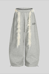 Minimal Relaxed Straight Leg Sweatpants