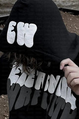 Eternal Puff Typography Full Zip Hoodie