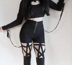 Empty Out Medieval Pant Black / S