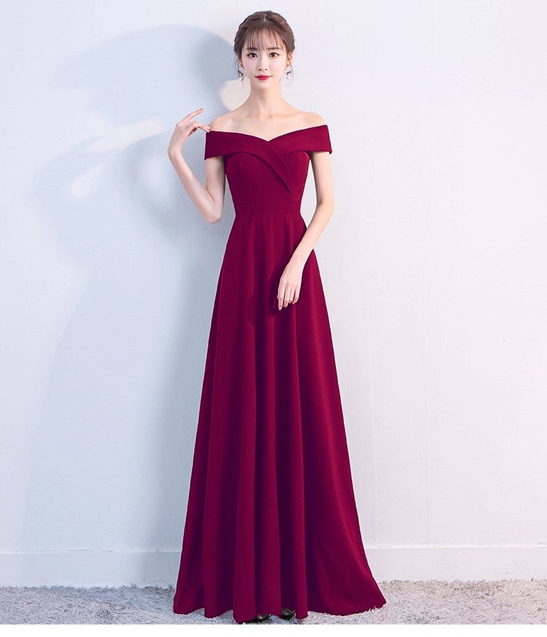 Ella off-the-shoulder gown - Lady Occasions