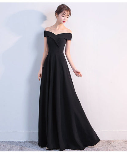 Ella Elegant off-the-shoulder gown