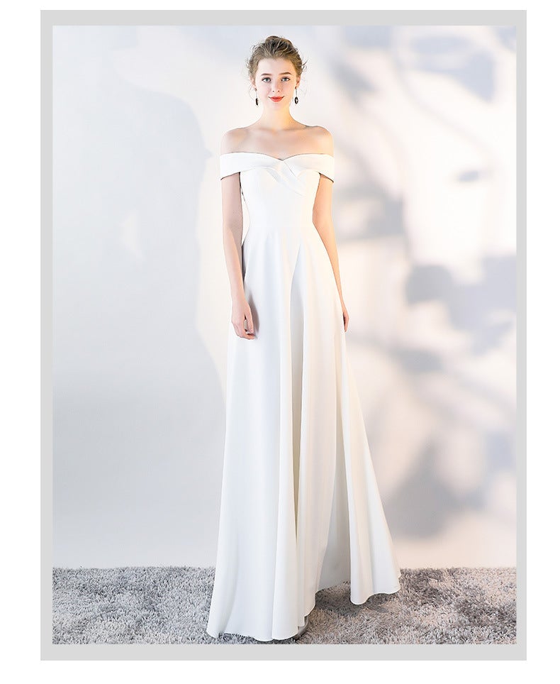 Ella off-the-shoulder gown - Lady Occasions