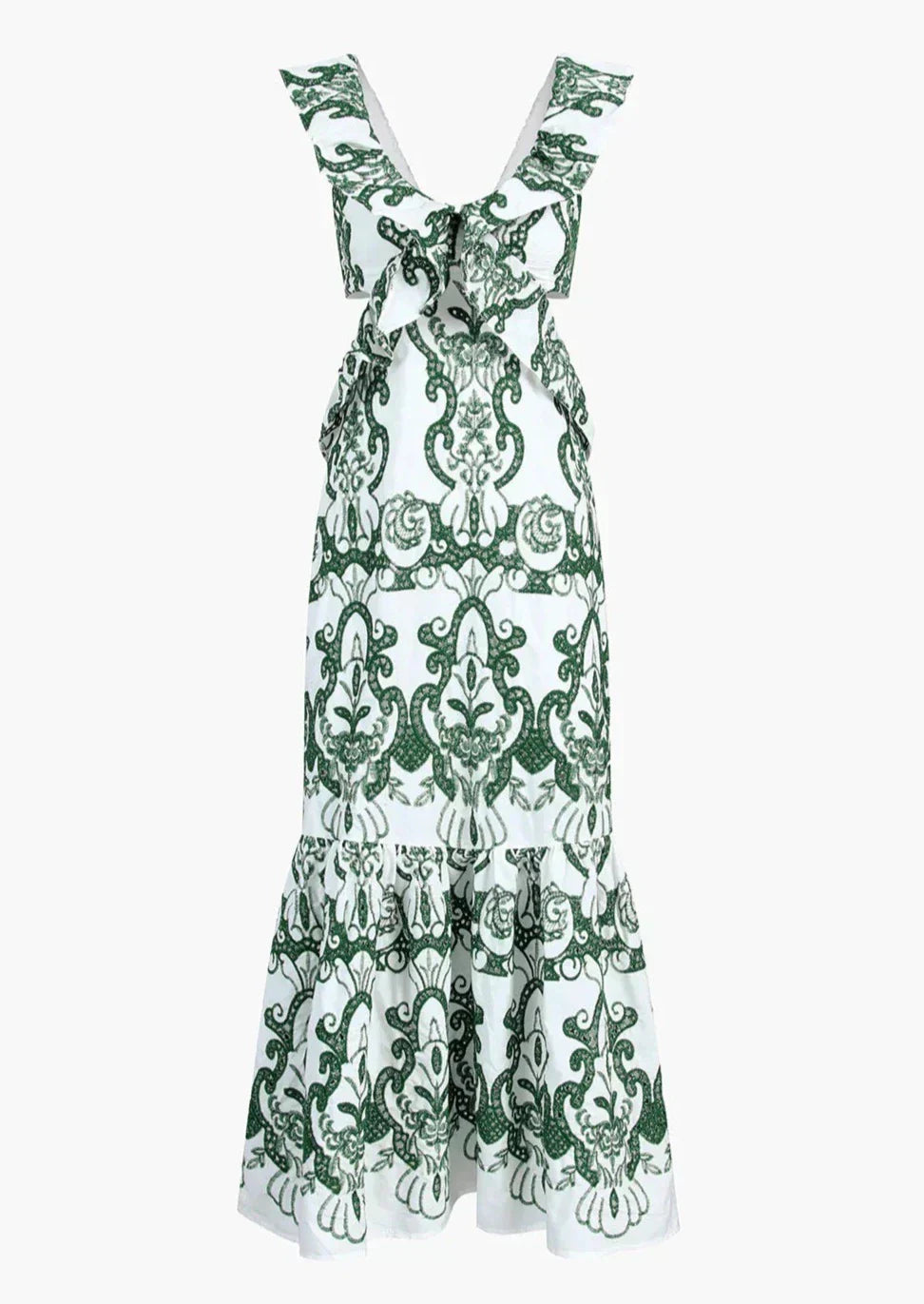 Ruffled Maxi Dress