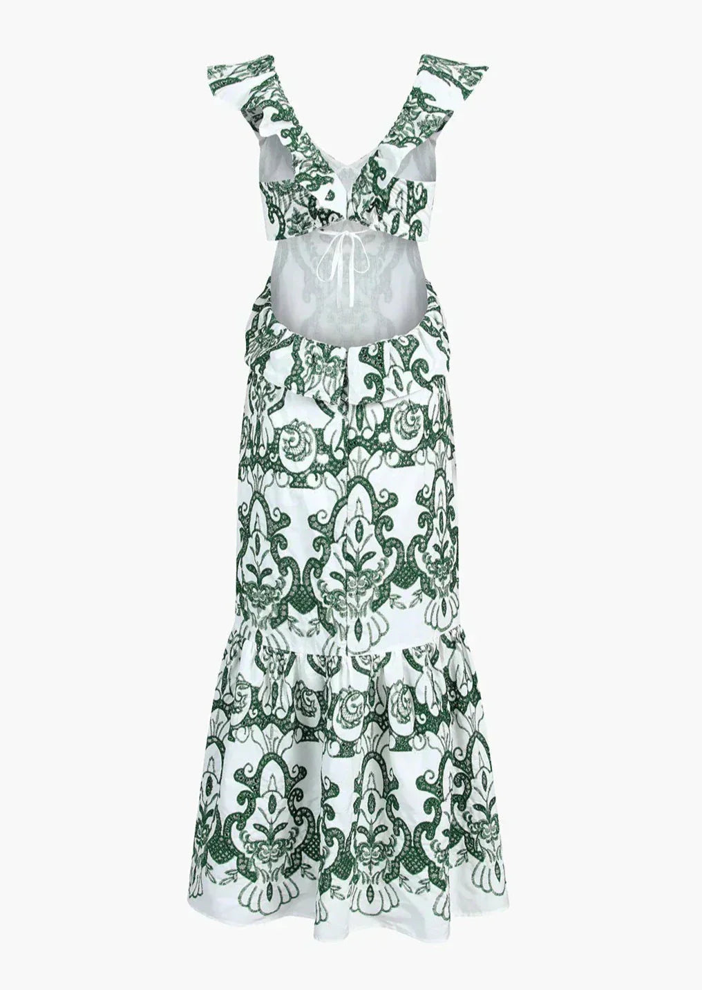 Ruffled Maxi Dress