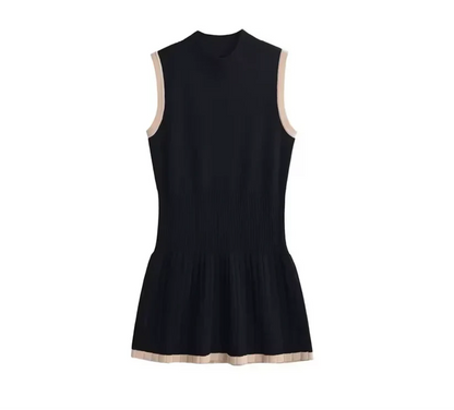 Ribbed Short Dress