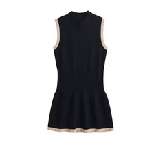 Ribbed Short Dress