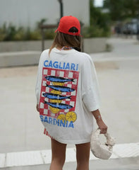 Casual Fish Y2K Graphic T-shirt t-shirt-250223