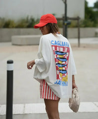 Casual Fish Y2K Graphic T-shirt t-shirt-250223