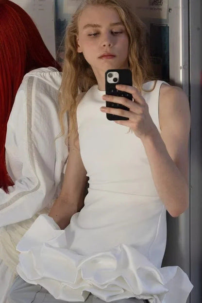 Sleeveless Short Dress