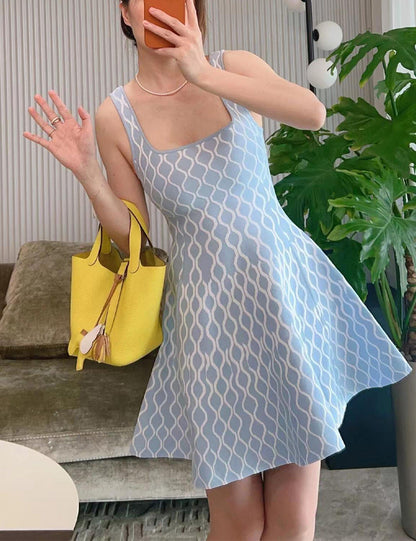 Knit Short Dress