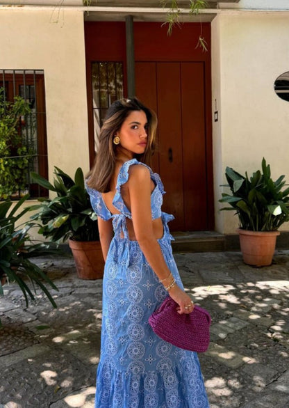 Ruffled Maxi Dress