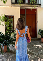 Ruffled Maxi Dress