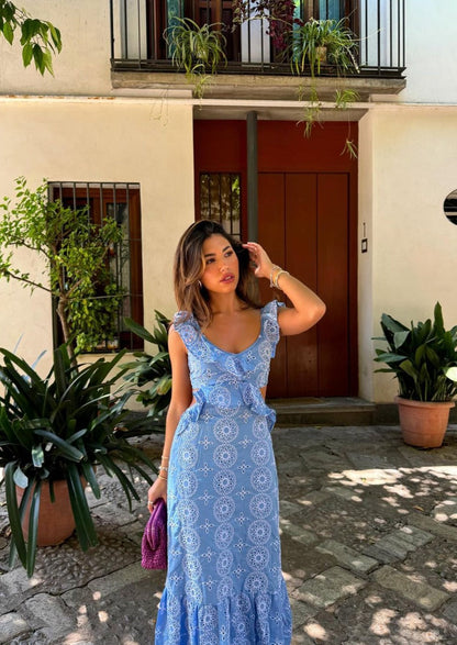 Ruffled Maxi Dress