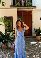 Ruffled Maxi Dress