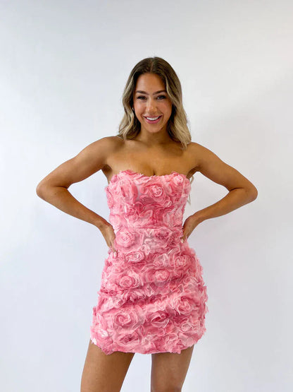 Floral Short Dress