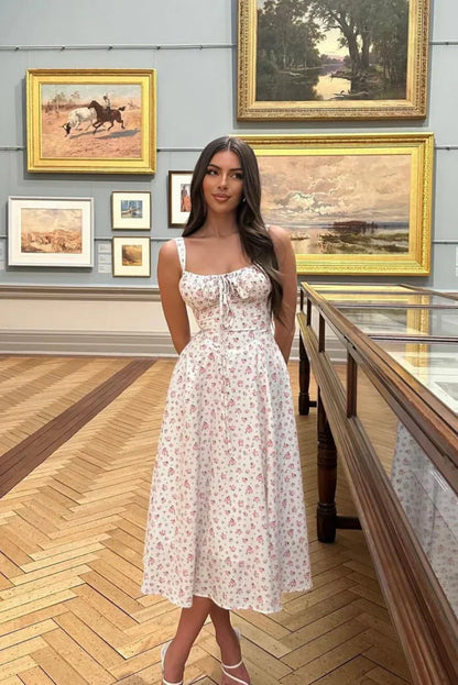 Corset Midi Dress