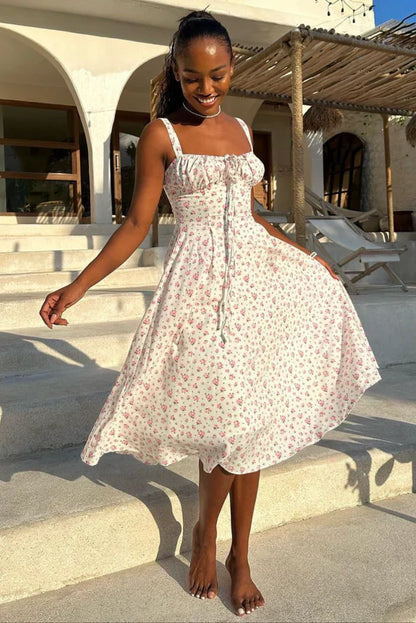 Corset Midi Dress
