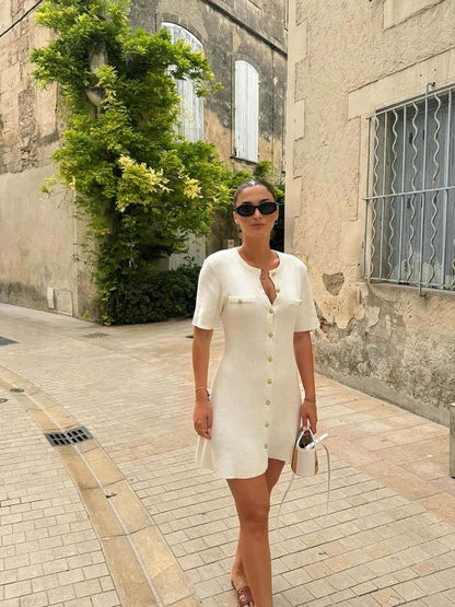 Knitted Short Dress