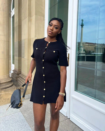 Knitted Short Dress