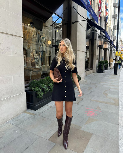 Knitted Short Dress