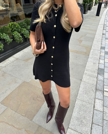 Knitted Short Dress