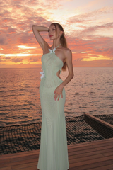 Mermaid-Fit Maxi Dress
