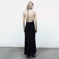 Luna Halter Stylish A-Line Formal Dress