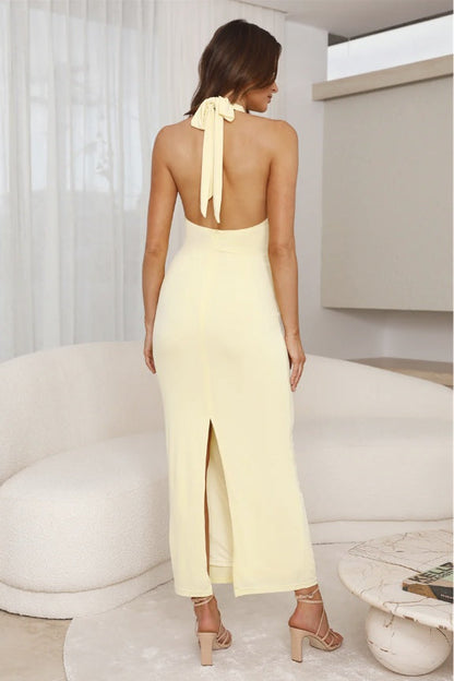 Halter Maxi Dress