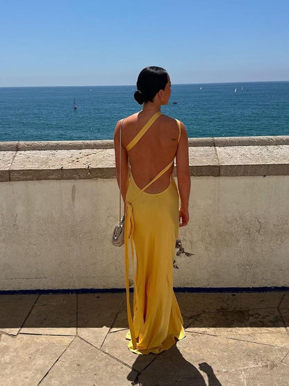 Backless Maxi Dress