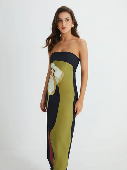 Strapless Maxi Dress