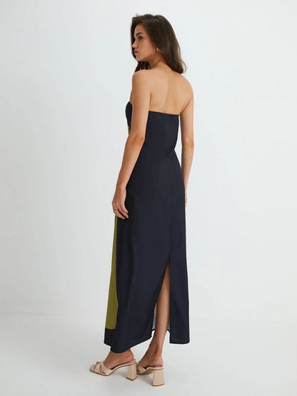Strapless Maxi Dress