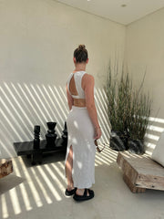 Stradivarius Palm Midi