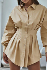 long sleeve blouse dress